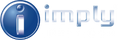 Imply Logo mobile negat